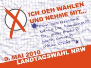 Ich geh wählen - Landtagswahl in NRW
